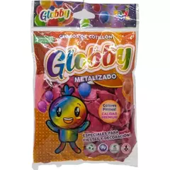 Globos 12" Importados Globby Perlados Pack x25 en internet