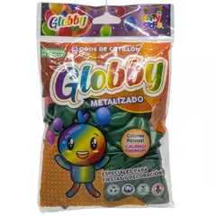 Globos 12" Importados Globby Perlados Pack x25 - Proyectamar