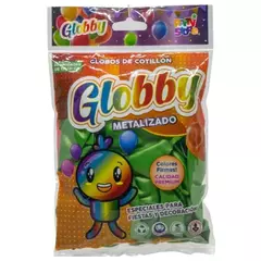 Globos 12" Importados Globby Perlados Pack x25 - tienda online