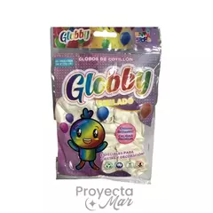 Globos 9" Importados Globby Perlado Pack x25 - comprar online