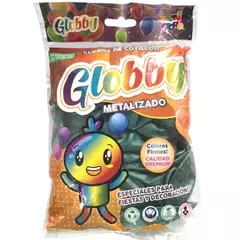 Globos 12" Importados Globby Perlados Pack x25