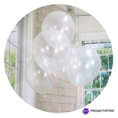 Globos Cristal 18" Transparente Importado