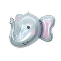 Globo Cabeza Elefante 4D 24" x5 - comprar online