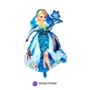 Globo Cuerpo Frozen Azul Elsa 30" x5