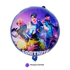 Globo Circulo Fortnite 18" x5