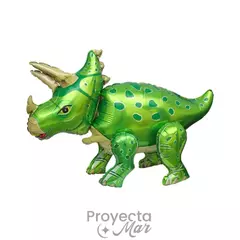 Globo Figura Dinosaurios 4D 50cm x1 - Proyectamar