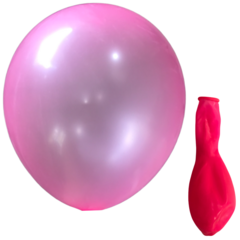 Imagen de Globos 12" Importados Cristal Flúor x25