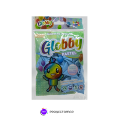 Globos 12" Globby Standard Pastel x25