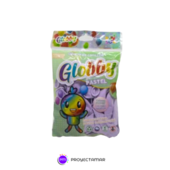 Globos 12" Globby Standard Pastel x25 en internet