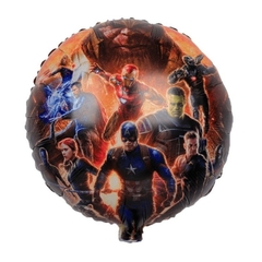 Globo Circulo Avengers Thanos Los Vengadores 18" x5