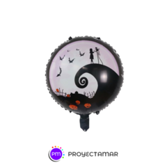 Globo Circulo Halloween Varios 18" x5 - tienda online