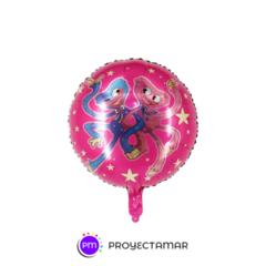 Globo Circulo Huggy Wuggy Rosa 18" x5