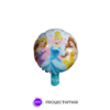 Globo Circulo Princesas 12" x5