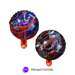 Globo Circulo Paleta Venom 12" x5