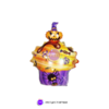 Globo Metalizado Cupcake Halloween 24" x5