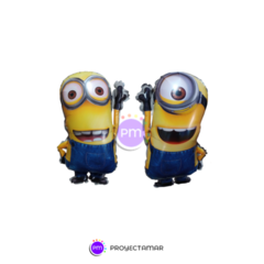 Globo Cuerpo Minions Doble Personaje 20" x5 - comprar online