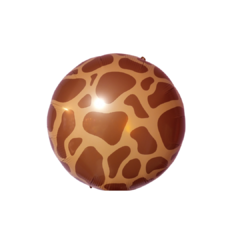 Globo Circulo Animal Print 18" x5 - comprar online