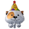 Globo Perro Cabeza Happy Birthday 18" x5