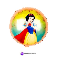 Globo Circulo Blancanieves 18" x5