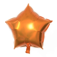 Globo Estrella Metalizado 23cm x10 - comprar online