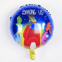 Globo Circulo Among Us Azul 18" x5 en internet