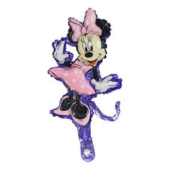 Globo Figura Minnie Mouse Lila 14" x5 - comprar online