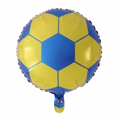 Globo Circulo Pelota Futbol 18" x5 - comprar online