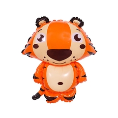 Globo Metalizado Tigre Bebe Kid 18" x5 - comprar online