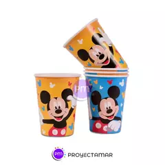 Vasos Polipapel Mickey Temático x10