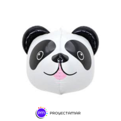 Globo Panda Cabeza 3D 24" x5