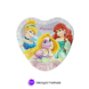 Plato Polipapel Princesa Corazon x8