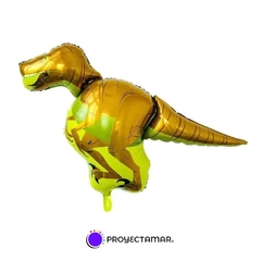 Globo Metalizado Dino Cuerpo 24" x5 - comprar online