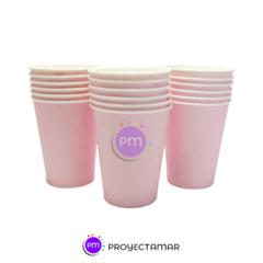 Vaso Polipapel Pastel Descartable Pack