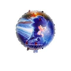 Globo Circulo Sonic The Hedgehog 18" x5