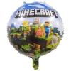 Globo Circulo Minecraft Todos 18" x5