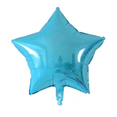 Globo Estrella Metalizado 23cm x10 - comprar online