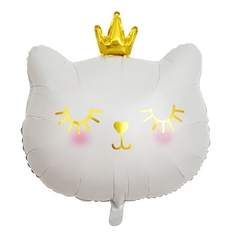 Globo Cabeza Gatita Reina Princesa 28" x5 - comprar online