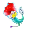 Globo Figura Sirenita Ariel 24" x5