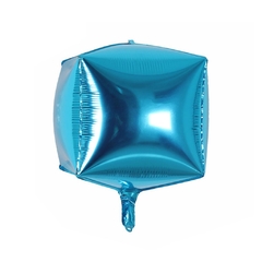 Globo Metalizado Cubo 22" x5 - comprar online