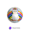 Globo Cabeza Unicornio Bebé en Nube 18" x5