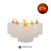 Velas Led Blanco Cálidas x24