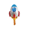 Globo Cohete Espacial Paleta 14" x5