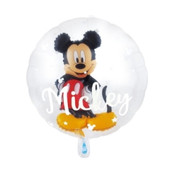 Globo Circulo Encapsulado Mickey Mouse 18" x5 - comprar online