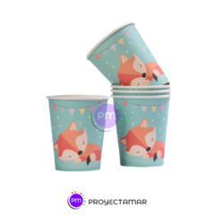 Vaso Polipapel Infantiles Descartable Pack