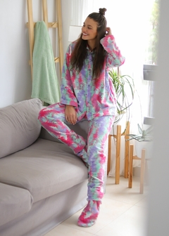 Conjunto Pijama Batik Turquesa - comprar online