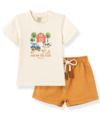 CONJUNTO CAMISETA/ SHORTS FAZENDINHA PINGO LELÊ