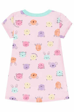 Vestido em Molecotton Bichinhos Kukiê - comprar online