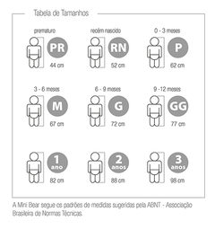 MACACÃO COM GOLA SUEDINE EGÍPCIO- MINI BEAR - comprar online