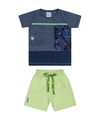 Conjunto Infantil Menino Neon Angerô