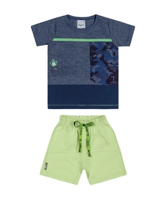 Conjunto Infantil Menino Neon Angerô